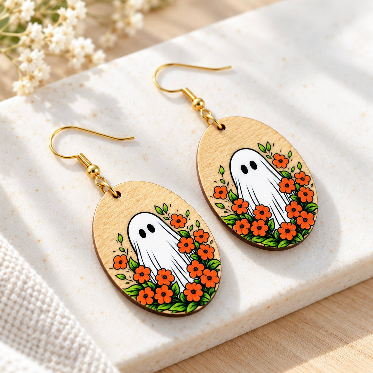 Halloween Ghost Earrings
