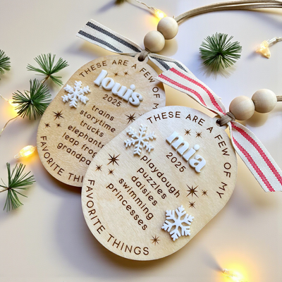 Kids' Christmas Keepsake Ornament