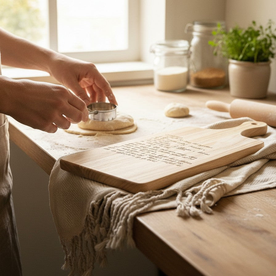 Custom Recipe Wood Board