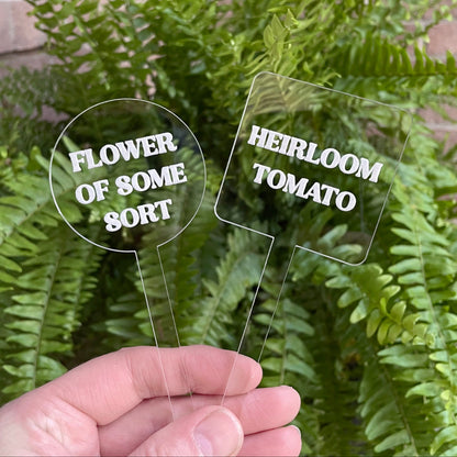 Custom Plant Markers