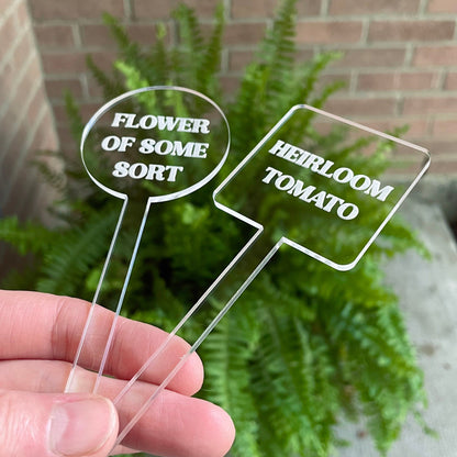 Custom Plant Markers