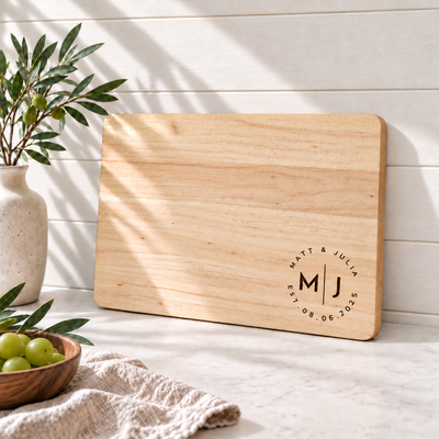 Personalized Wood Serving Board