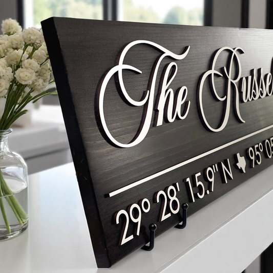 Personalized Name Sign