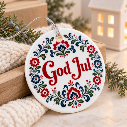 God Jul Ornament