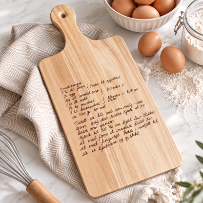 Custom Recipe Wood Board