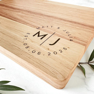 Personalized Wood Serving Board