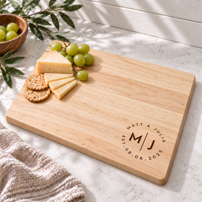Personalized Wood Serving Board