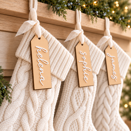 Personalized Stocking Tag