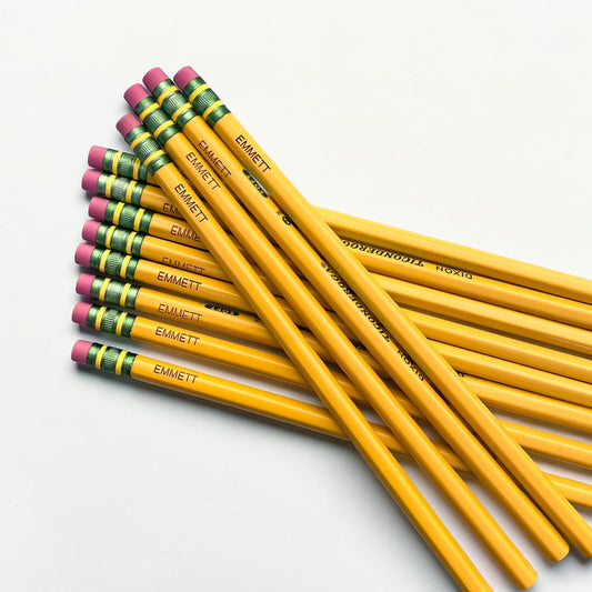 Custom Ticonderoga Pencil Set
