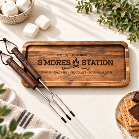 S'mores Station Tray Set